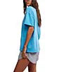 FREE PEOPLE NINA TEE MALIBLU