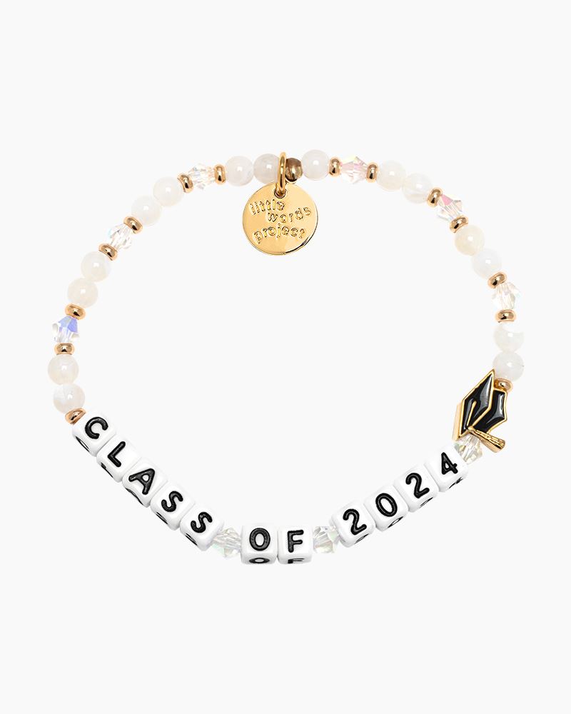 LITTLE WORDS PROJECT GRADUATION BRACELET