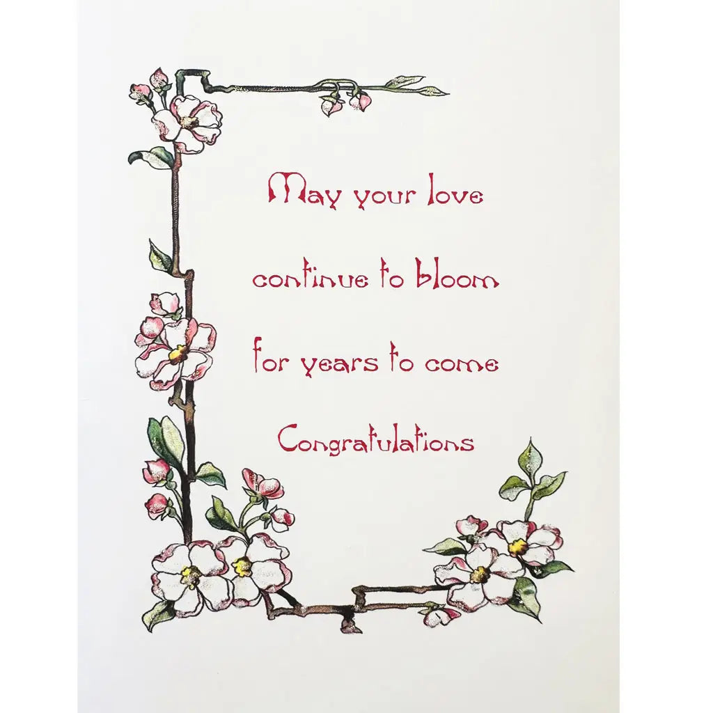 LUMIA BLOOMS WEDDING CARD