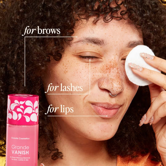 GRANDE LASH GrandeVANISH Bi-Phase Makeup Remover for Eyes, Lashes & Lips