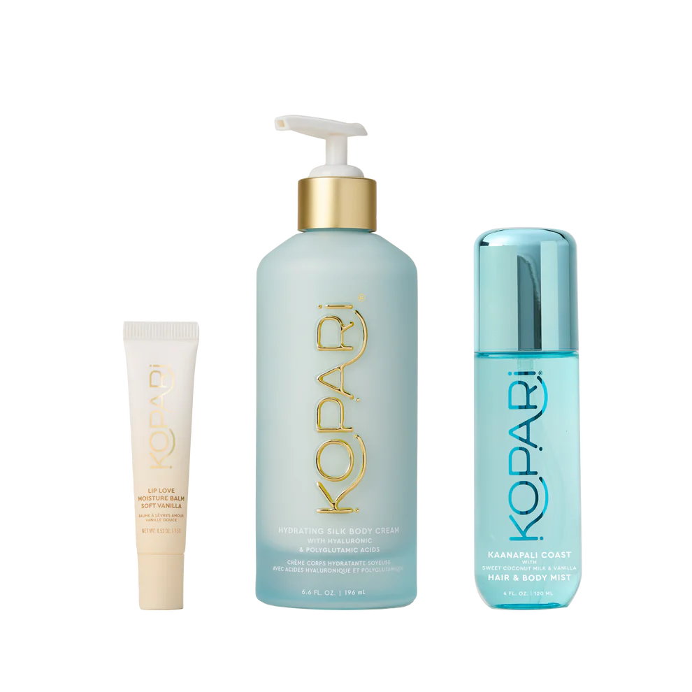 KOPARI SOFT AND SILKY BODY AND LIP KIT NEW!