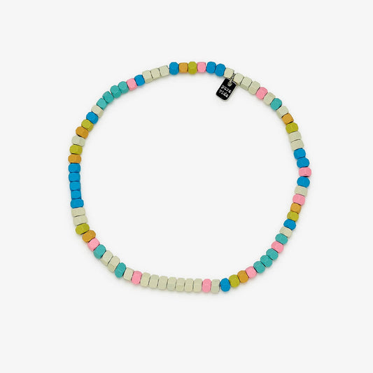 PURA VIDA BAHAMA BEAD STRETCH ANKLET