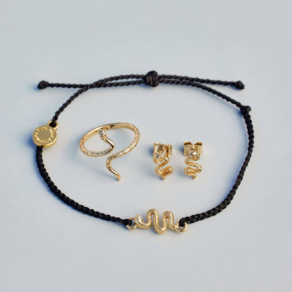 PURA VIDA SNAKE RING GOLD