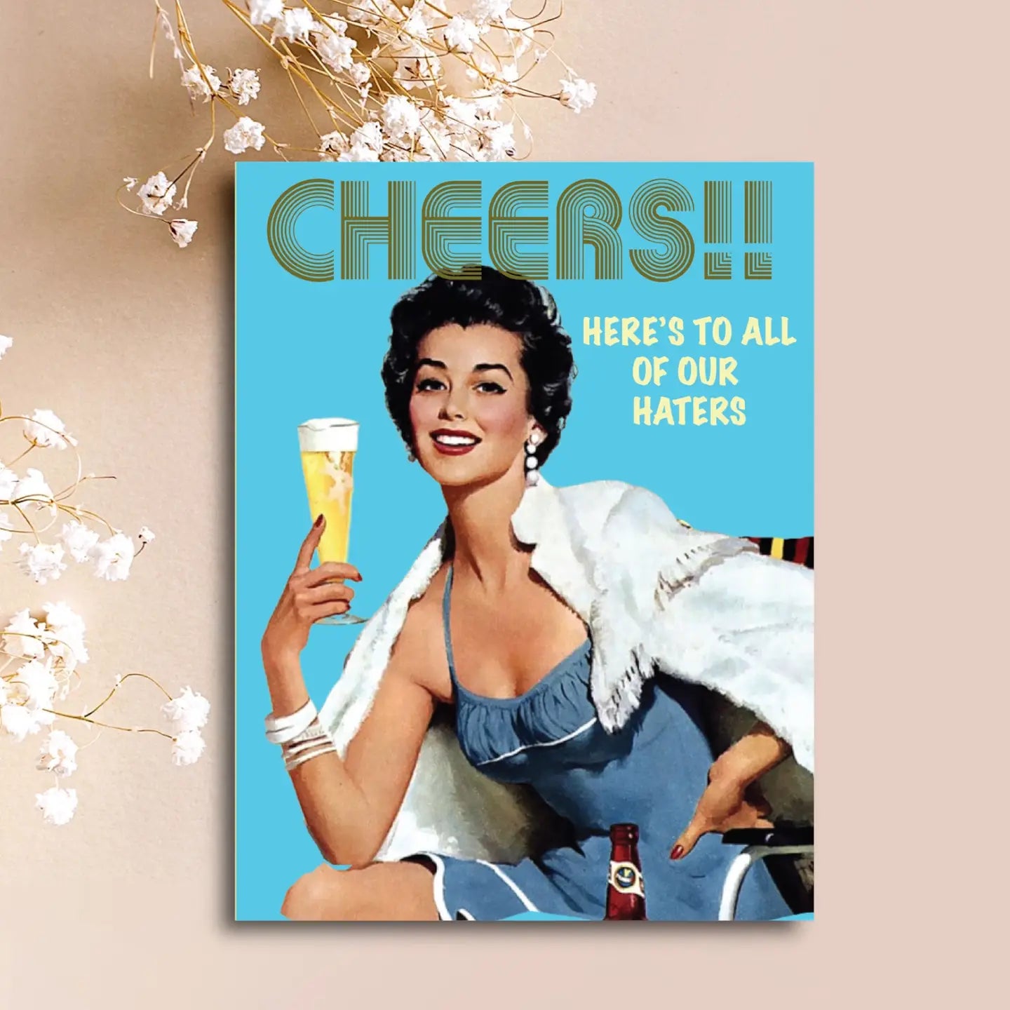 PAPER SLUTS GREETING CARD TO ALL OUR HATERS