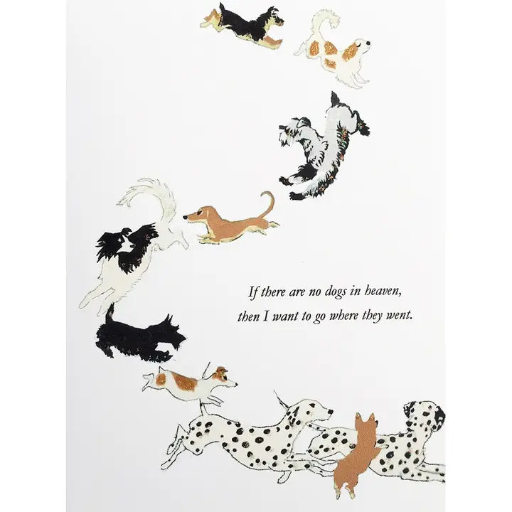 LUMIA DOG HEAVEN SYMPATHY CARD