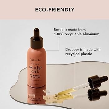 KITSCH STRENGTHENING HAIR & SCALP OIL ROSEMARY & BIOTIN