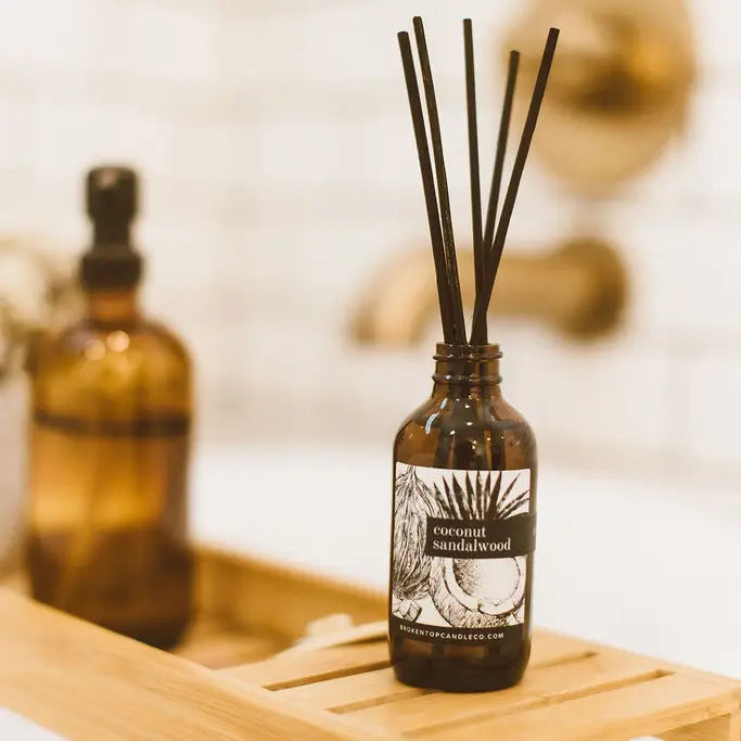 BROKEN TOP Coconut Sandalwood 4 oz Reed Diffuser