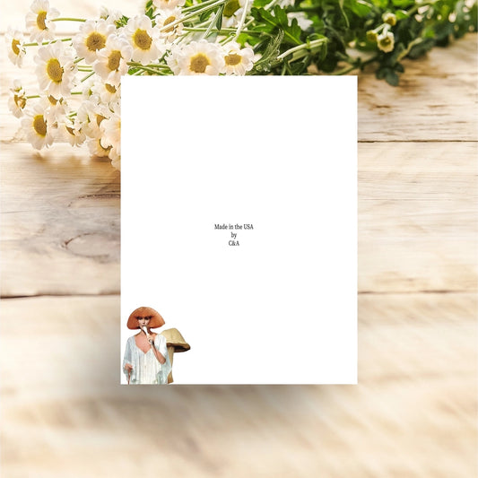 PAPER SLUTS GREETING CARD CHER