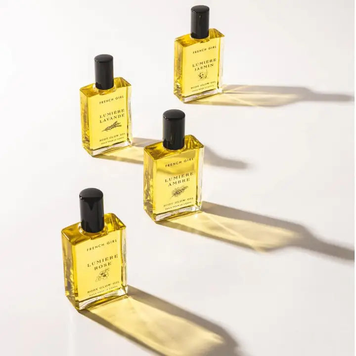 FRENCH GIRL LUMIERE BODY GLOW OIL ROSE