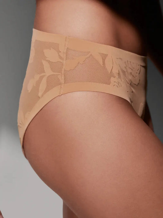 EBY SHEER FLOCKED BRIEF MADAM JOLIE