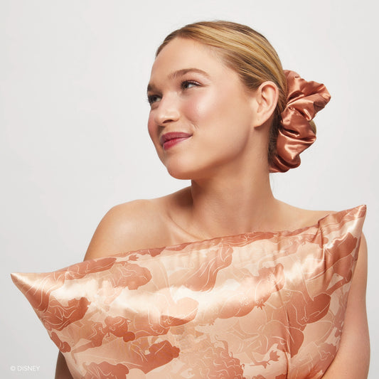 KITSCH Disney X Kitsch Satin King Pillowcase- Princess Party