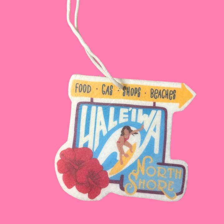 ALOHA COLLECTIVES AIR FRESHENER NORTH SHORE PASSION FRUIT PINEAPPLE