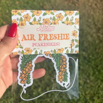 ALOHA COLLECTIVES AIR FRESHENER PUAKANEKENI LEI