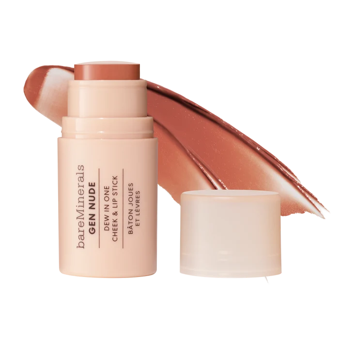 BARE MINERALS GEN NUDE Dew in One Cheek And Lip Stick All Colors