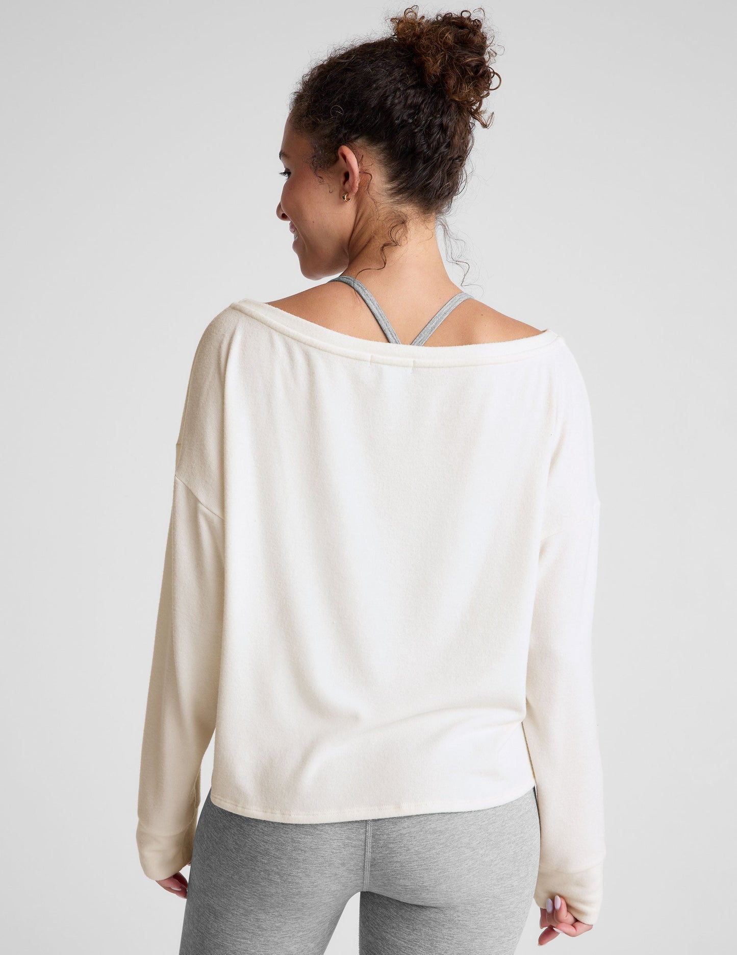 BEYOND YOGA LET LOOSE PULLOVER Fresh Snow