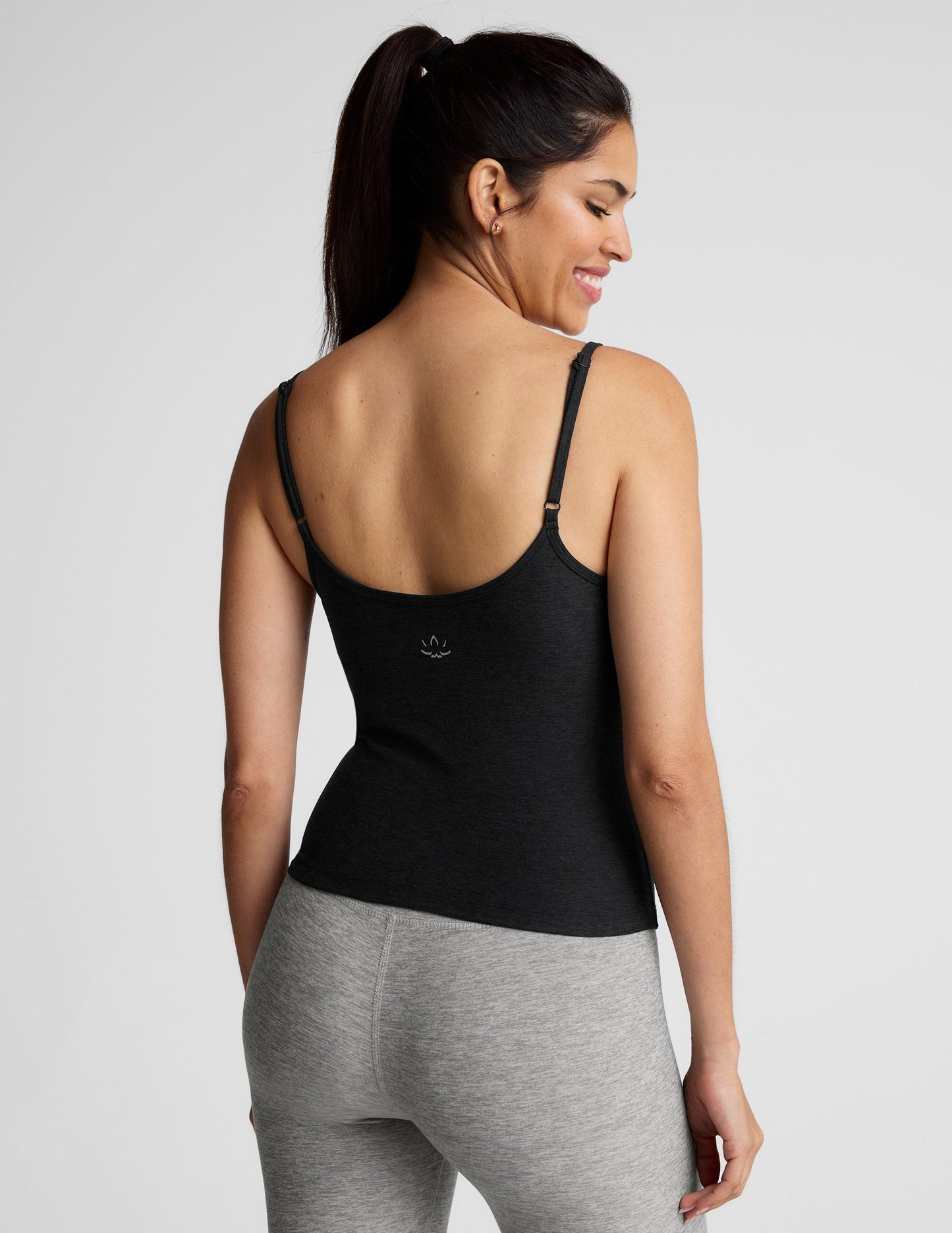 BEYOND YOGA SPACEDYE FOREVER TANK DARKEST NIGHT