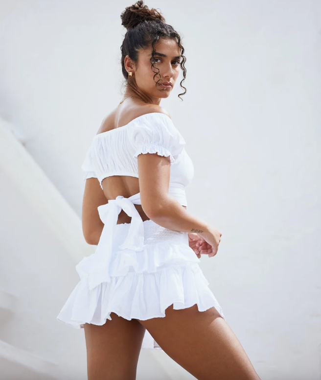 BLANCO BY NATURE LOLA TOP WHITE 2
