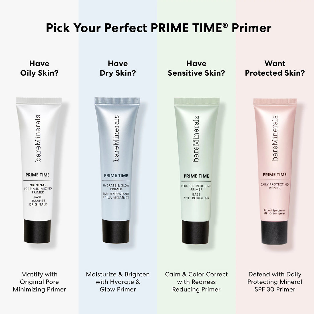 BARE MINERALS PRIME TIME REDNESS-REDUCING PRIMER