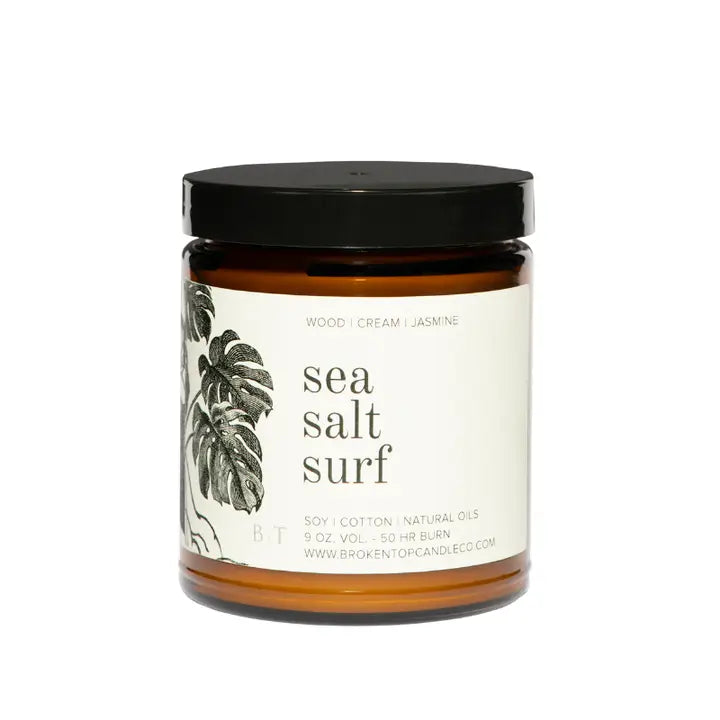 BROKEN TOP Sea Salt Surf 9 oz Soy Candle