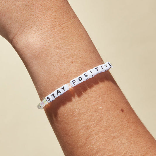 LITTLE WORDS PROJECT STAY POSITIVE BRACELET