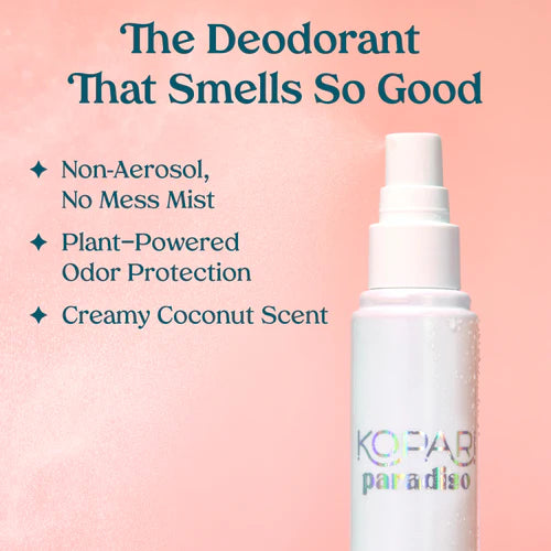 KOPARI Paradiso Fresh Set All-Over Deodorant Mist Coconut Cream
