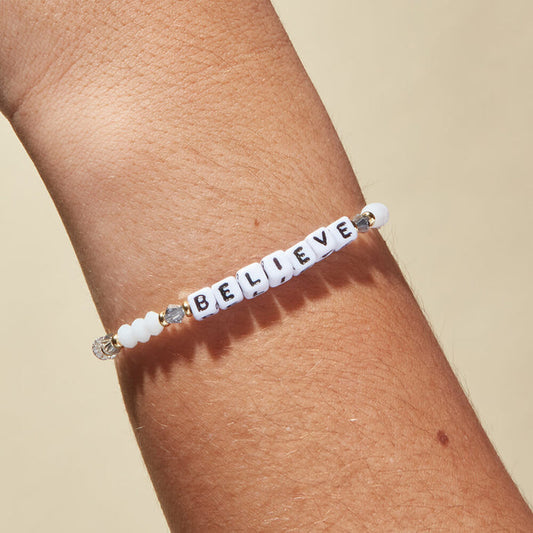 LITTLE WORDS PROJECT BELIEVE BRACELET