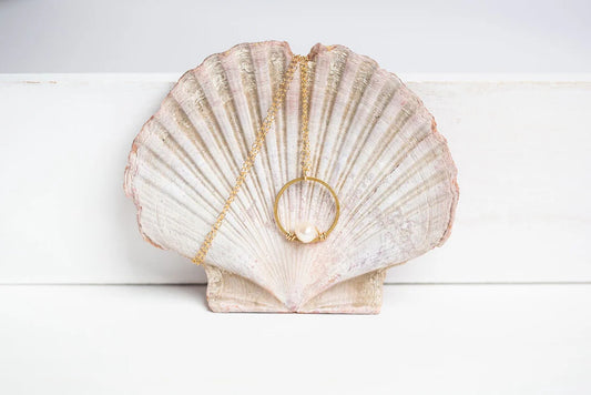 Desert Moon Design Audrey Necklace 14k gf