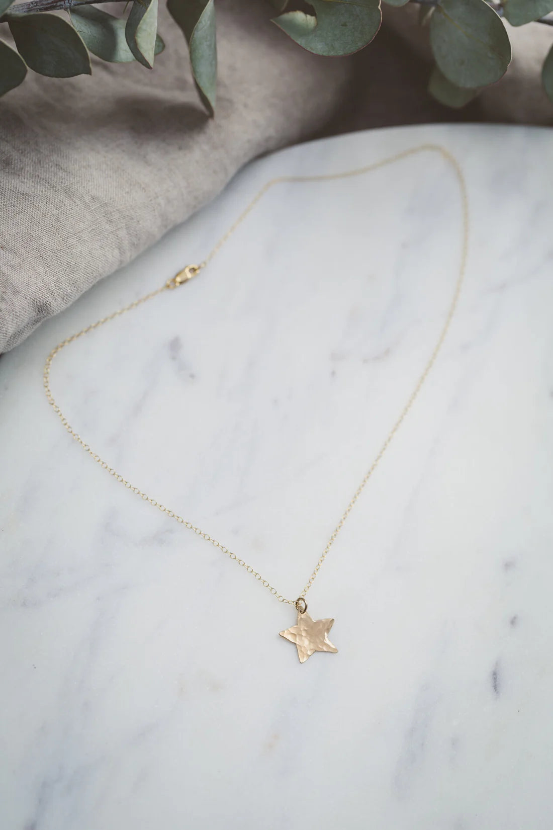 Desert Moon Design Ciel Necklace Star 14K gf