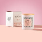 FEATHER AND COCO BOHEME CANDLE 10 OUNCE
