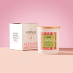 FEATHER AND COCO NOPALLI CANDLE 10 OUNCE