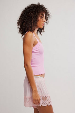 FREE PEOPLE SPRING FEVER CAMI GUMDROP