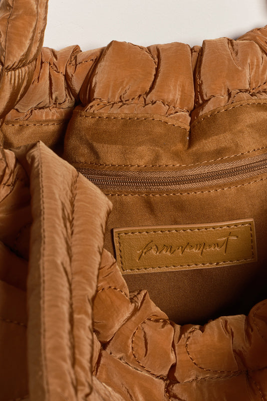 FREE PEOPLE MOVEMENT CLOUD 9 TOTE SADLE
