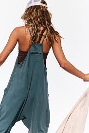 FREE PEOPLE MOVEMENT INBOUND ONESIE DARK MIDNIGHT JADE