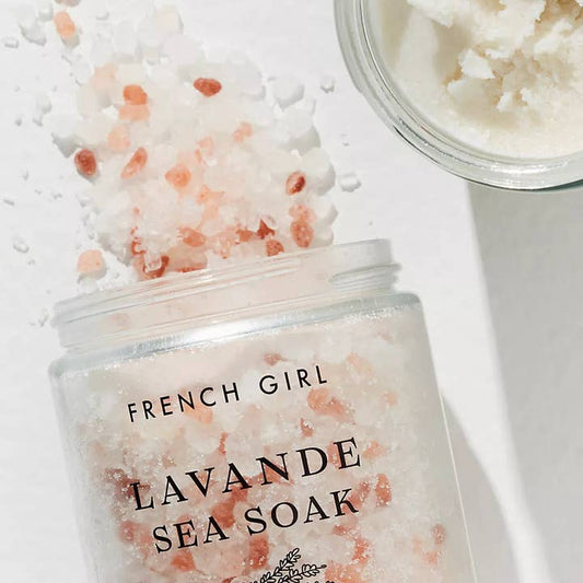 FRENCH GIRL Organic Calming Lavender Bath Salts
