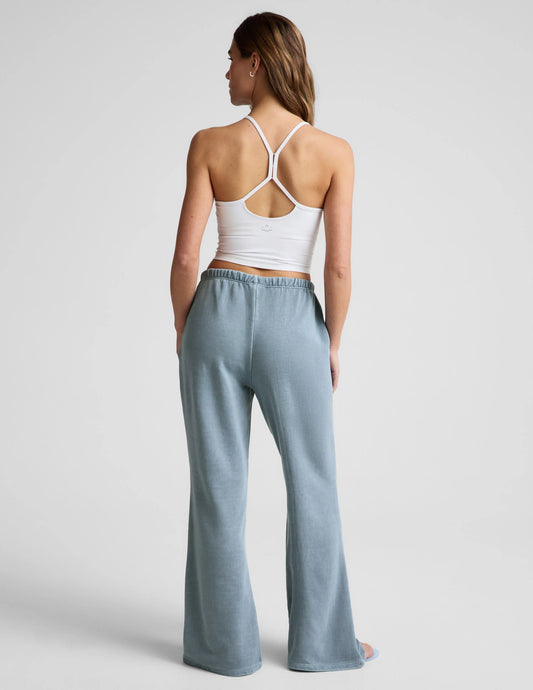 BEYOND YOGA FADE OUT MID-RISE SWEATPANT WASHED AFTER DARK NAVY
