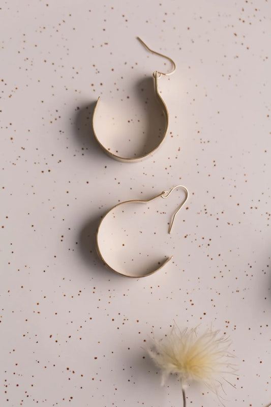 Desert Moon Design Classic Sierra Hoops 14k gf