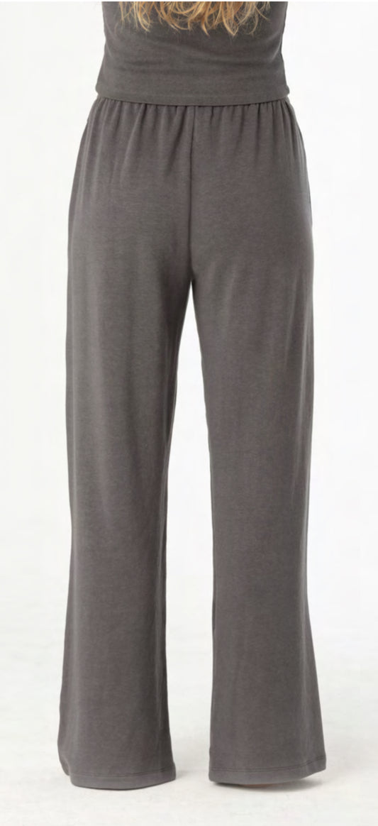 MILA FULL LENGTH SWEATPANT CAVIAR