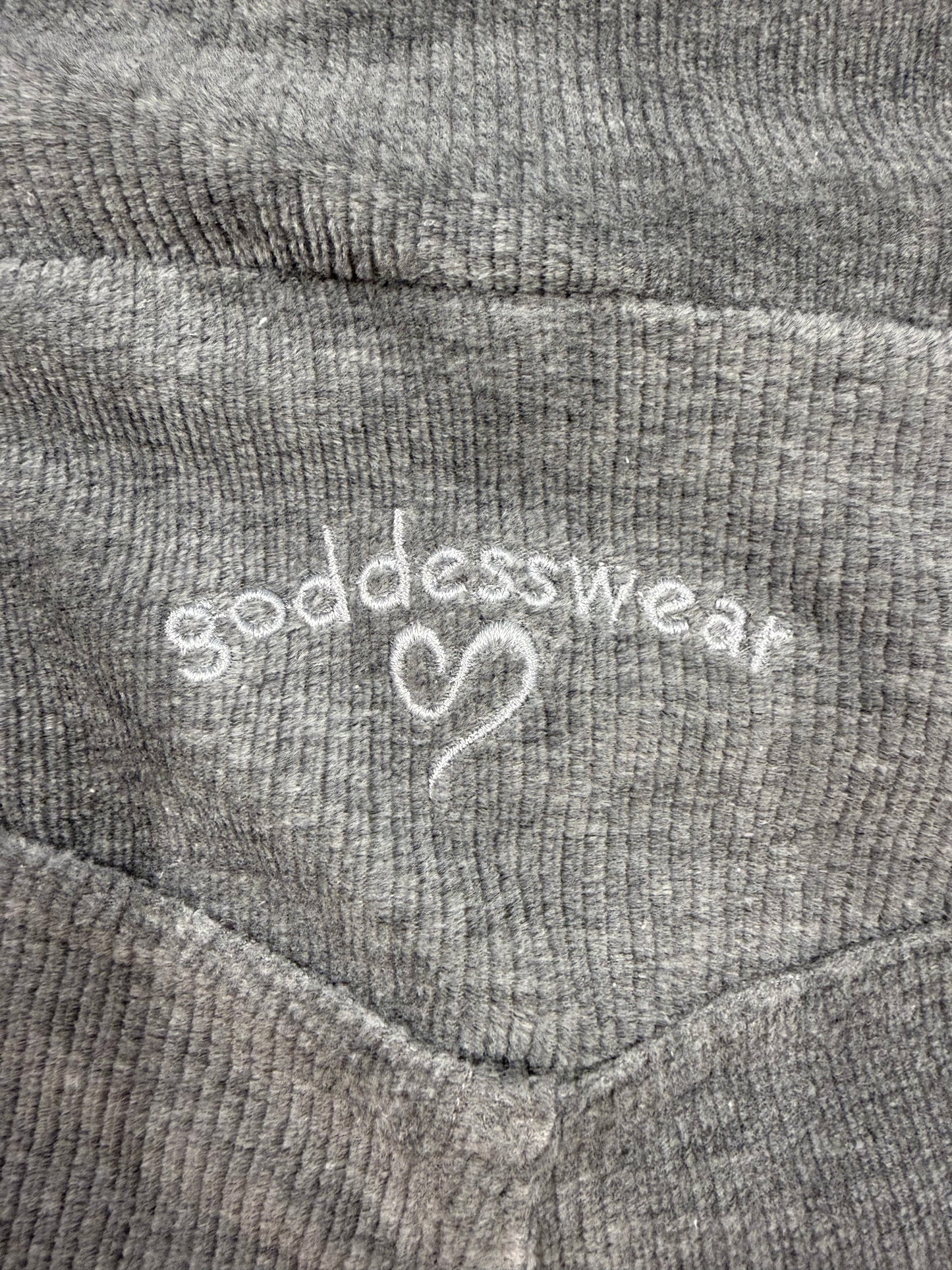 GODDESSWEAR CORDUROY CLASSIC FLARE PANT HIGH WAIST 886