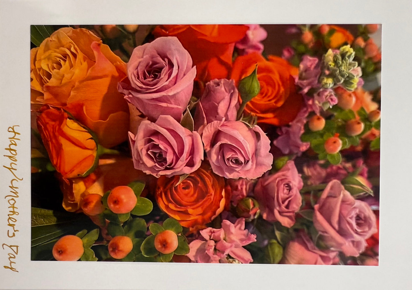 BARBSCARDS MOTHERS DAY ROSE BOUQUET