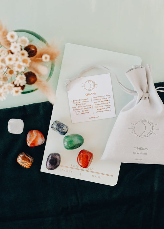 JAXKELLY CRYSTAL KIT-CHAKRA
