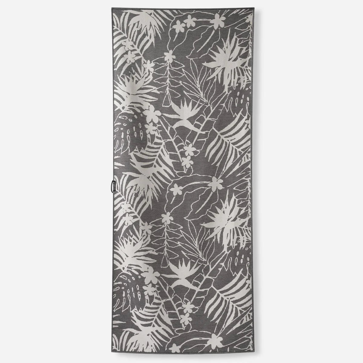 NOMADIX ORGANIC TRAVEL TOWEL RETRO PALMS BLACK