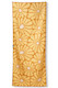 XNOMADIX ORIGINAL YOGA TOWEL LAZY DAISY GOLD