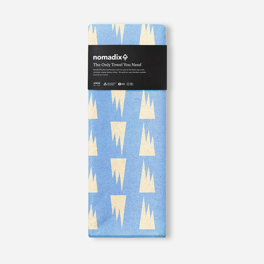 NOMADIX ORIGINAL YOGA TOWEL SUMMIT COASTAL BLUE