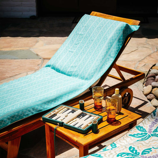 NOMADIX ORIGINAL YOGA TOWEL TIDE AGUA BLUE