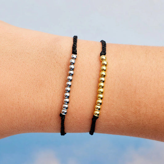 PURA VIDA HARPER BEAD STRING BRACELET