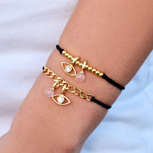 PURA VIDA HARPER PROTECTIVE EYE CHARM