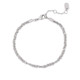 PURA VIDA Layered Twisted Rope Chain Bracelet Silver