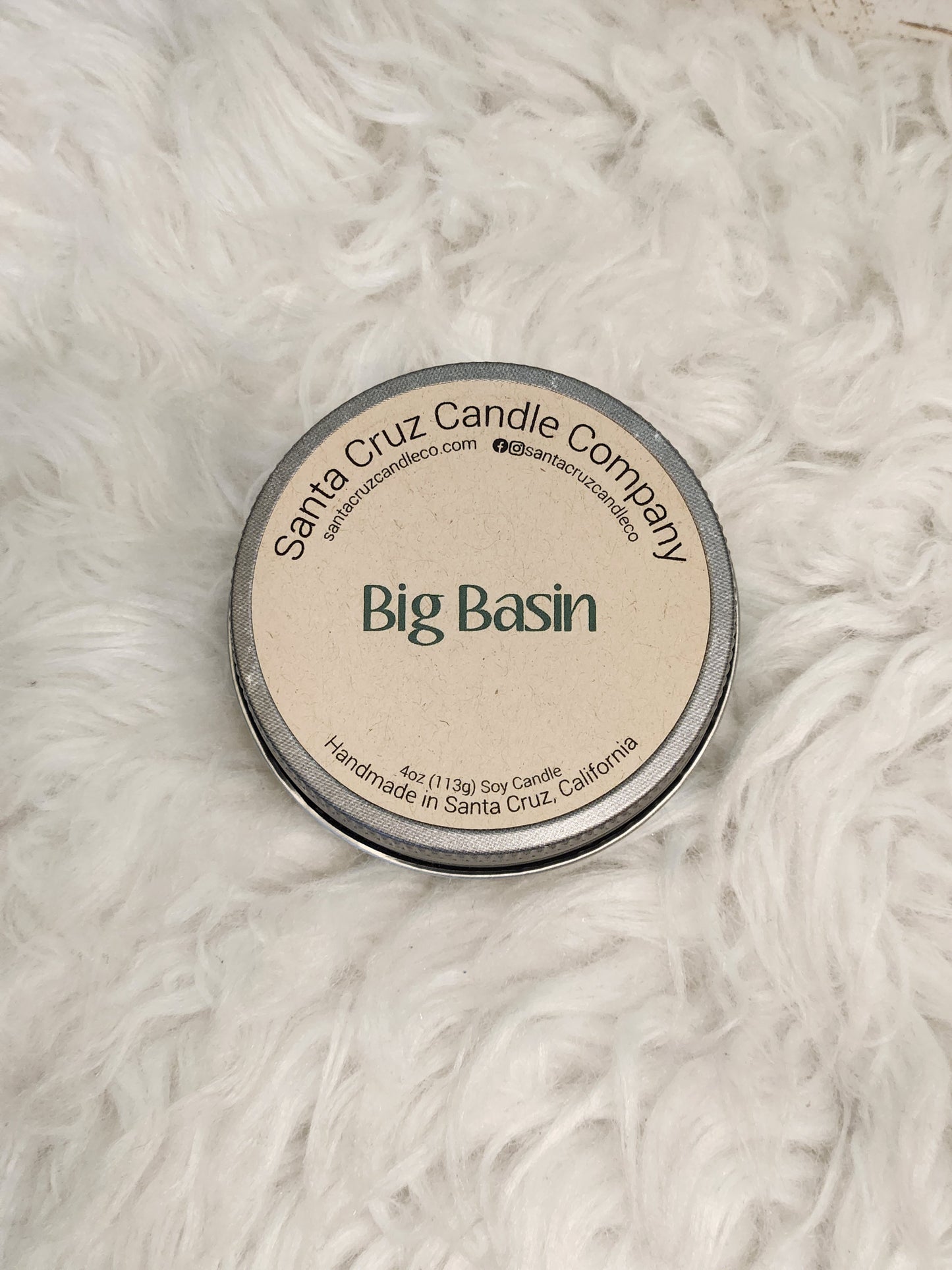 SANTA CRUZ CANDLE COMPANY BIG BASIN