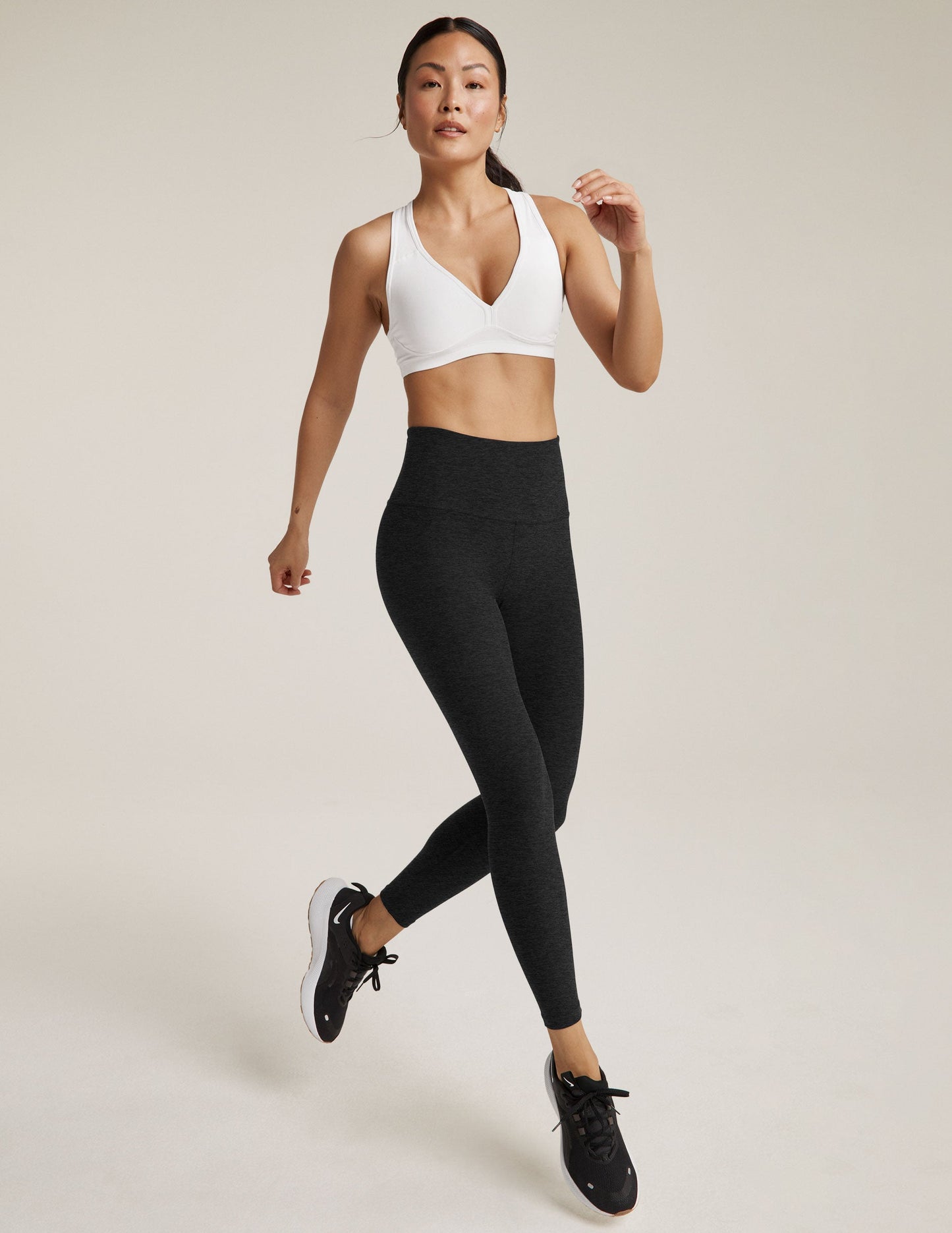 BEYOND YOGA LIFT YOUR SPIRITS BRA CLOUD WHITE