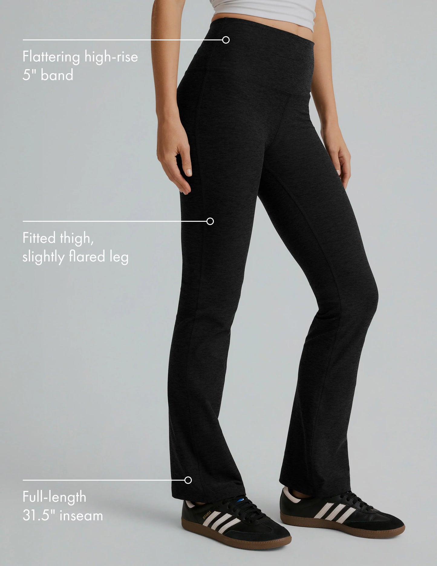 SPACEDYE HIGH WAISTED
PRACTICE PANT